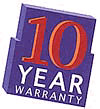 10 Year Warranty